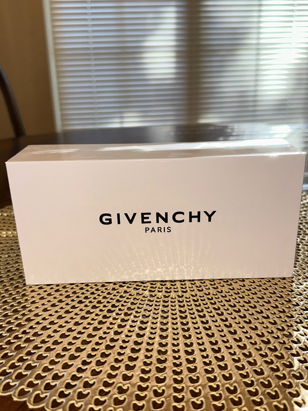Givenchy White Box with Black Logo